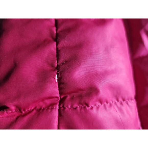 Lolë Claudia Duck Down Puffer Jacket With Hood size M in Red - Picture 7 of 10